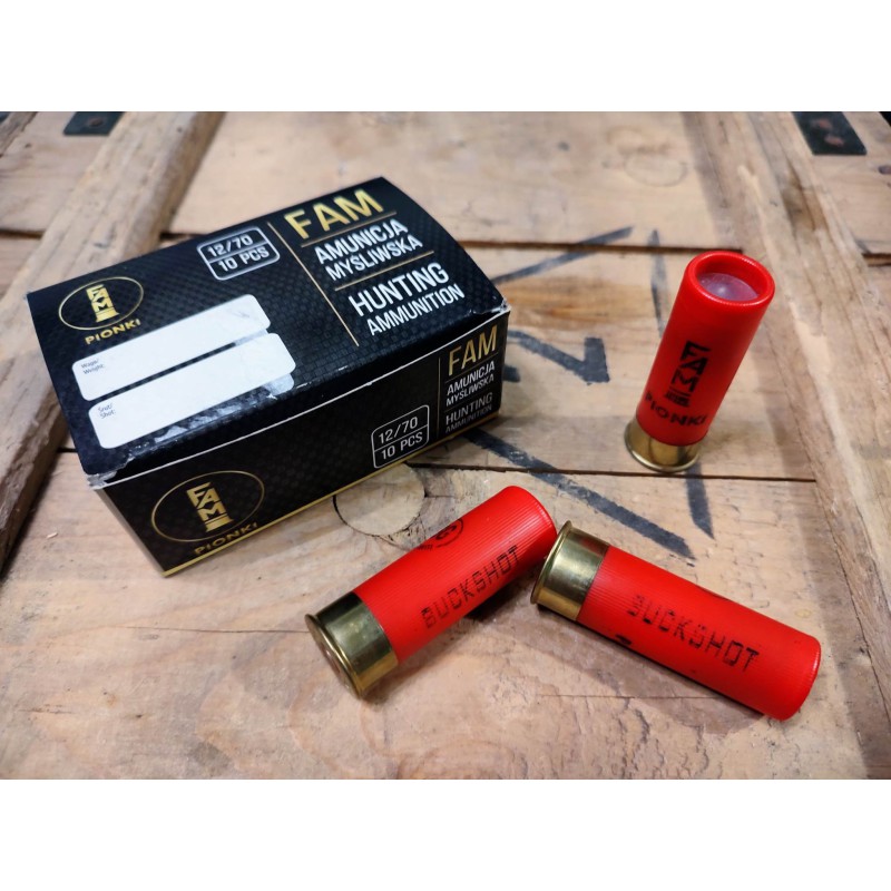 Śrutowa 12/70 loftka Buckshot FAM PIONKI w działaniu: taktyka, balistyka i praktyka