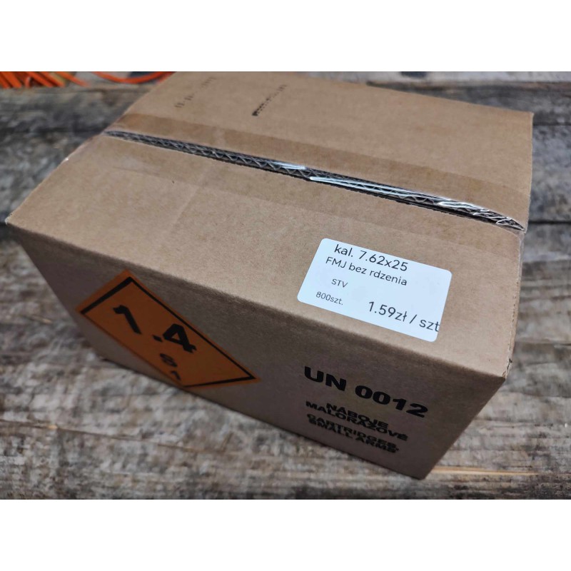 Kal. 7.62x25mm TT STV bez rdzenia 200szt – praktyczny przewodnik dla strzelca