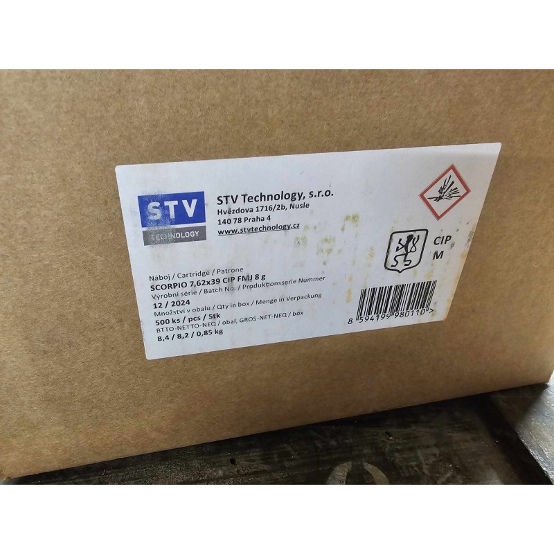 Amunicja 7,62×39 mm FMJ STV – praktyczne spojrzenie na 500 sztuk dla AK i nie tylko