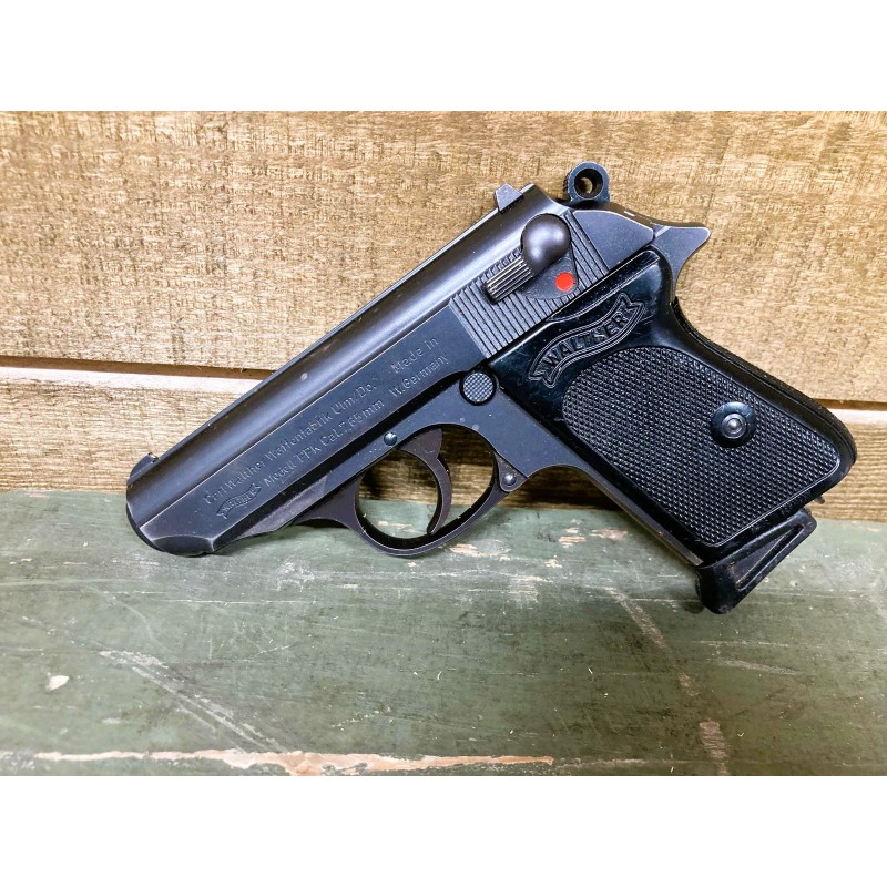 Pistolet Walther PPK kaliber 7,65 Brown. (.32 ACP) – używany: legenda w służbie i na strzelnicy