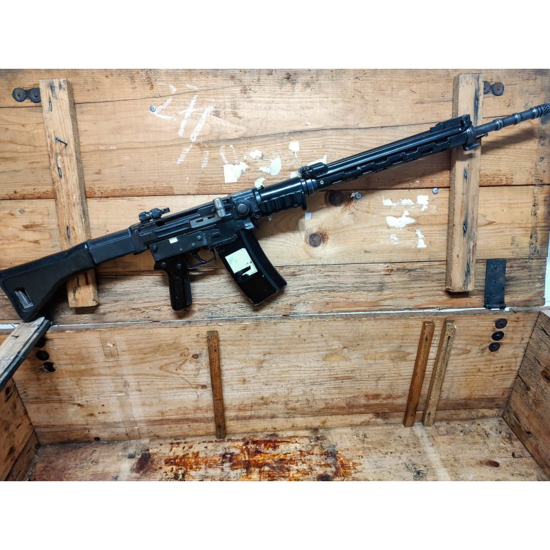 Karabin STGW 57 kal. 7.5×55 Swiss SEMI – historia, ergonomia i wrażenia ze strzelnicy