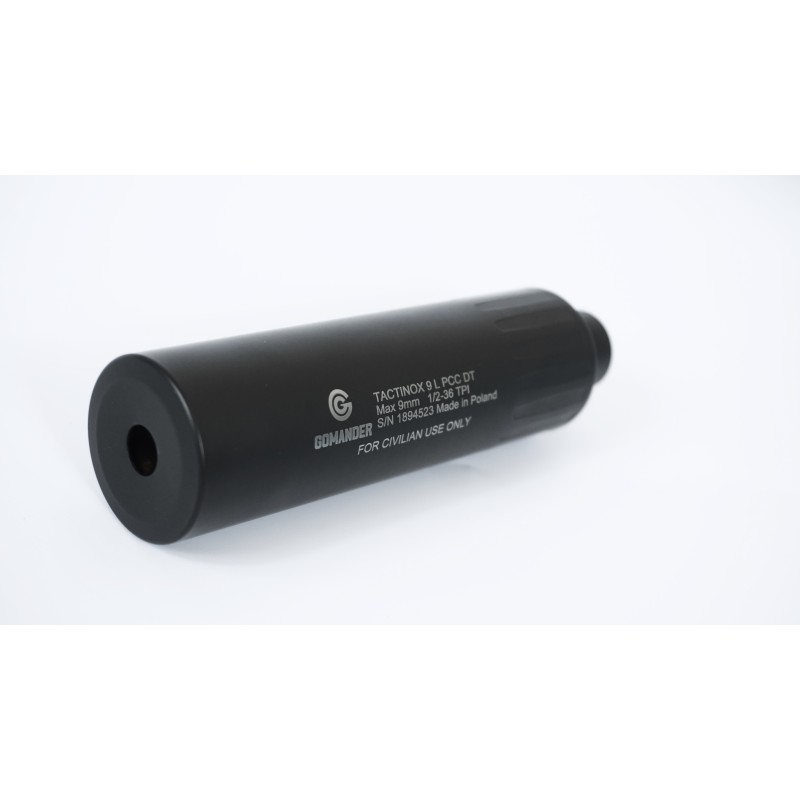 Tłumik Gomander Tactinox 9L PCC – kultura strzału w karabinkach PCC bez kompromisów