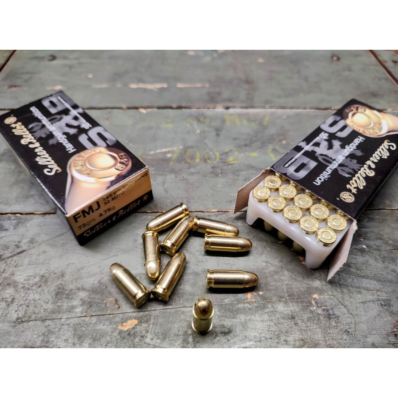 Kal. 7.65Browning / .32ACP S&B w praktyce: balistyka, trening i zastosowania