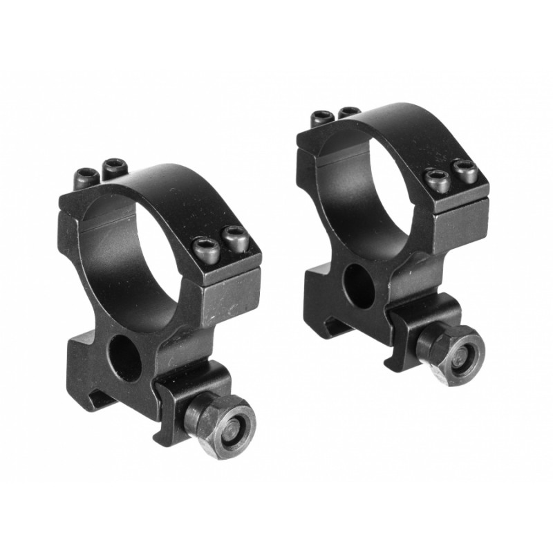 Montaż wysoki dwuczęściowy 30 mm, szyna 22 do wiatrówki — precyzja i ergonomia w praktyce