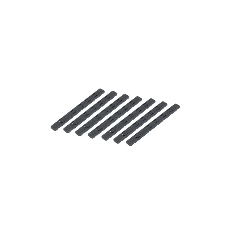 Osłony łoża niskoprofilowe 5,5 cala czarne – 7 sztuk od UTG: ergonomia i ochrona