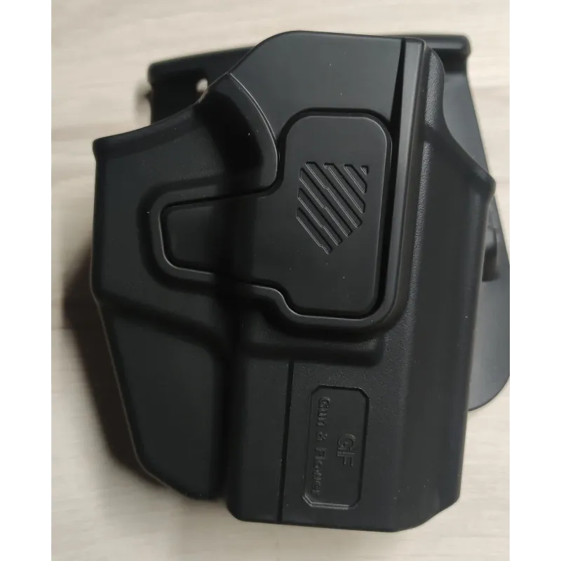 Uniwersalna polimerowa kabura OWB: 360° regulacji, bezpieczeństwo i komfort na co dzień i strzelnicy