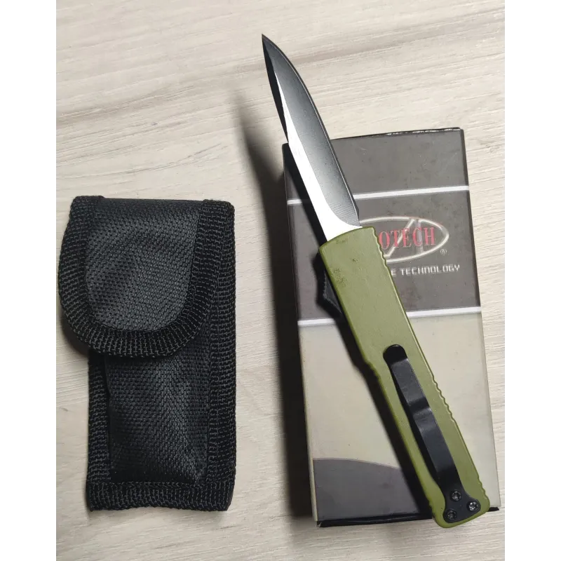 Nóż automatyczny w stylu Microtech: mechanizm 2w1, taktyka i praktyka