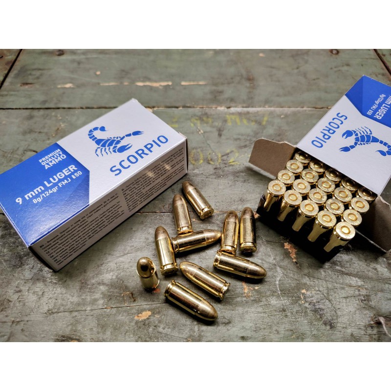 Amunicja 9×19 mm Para STV Scorpio FMJ: praktyka strzelecka, balistyka i taktyka 9×19