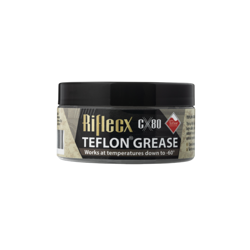 Smar teflonowy stały – RifleCX Teflon Grease 100g: 3 przewagi, które realnie czuć na strzelnicy