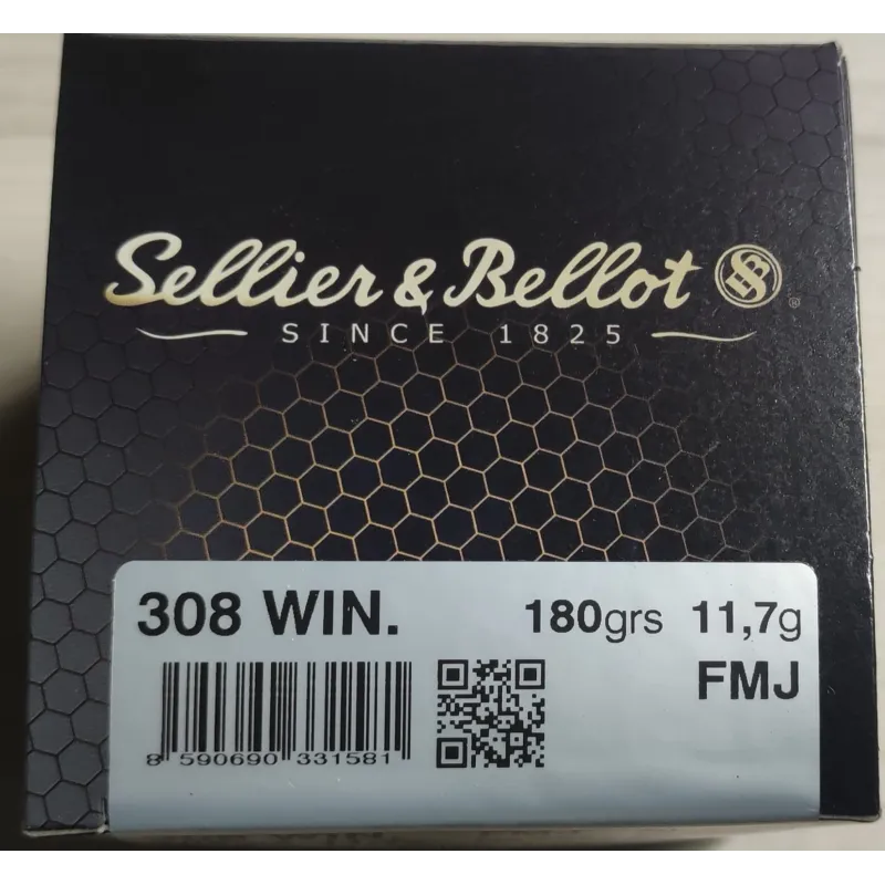 Amunicja 308 WIN FMJ Sellier&Bellot – trening, precyzja i zastosowania wojskowe