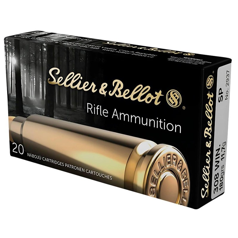 Amunicja kal. .308 WIN SP 180 grs/ 11,7 g S&B – praktyka, balistyka i wybór ładunku