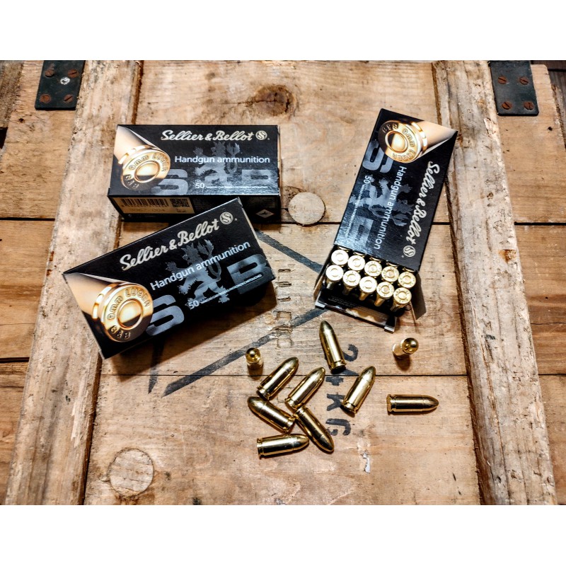 Kal. 9x19mm FMJ Sellier&Bellot – trening, balistyka i praktyczne zastosowanie