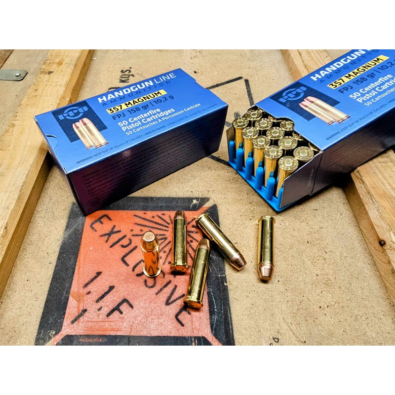Kal. 357 Magnum FMJ 10,2g PPU Partizan — trening, balistyka i wybór amunicji